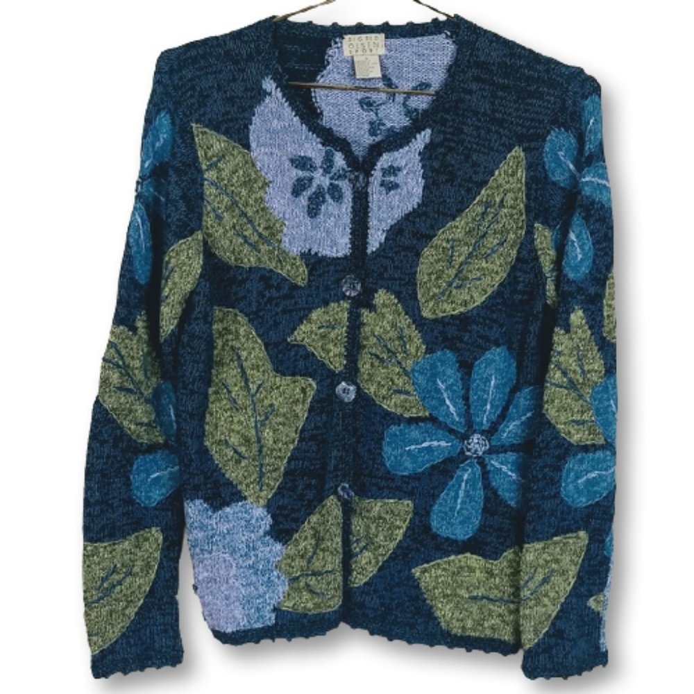 Sigrid Olson Multicolored Cardigan Small - image 1